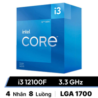  CPU Intel Core i3 12100F 