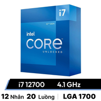  CPU Intel Core i7 12700 