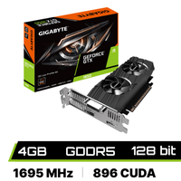  VGA Gigabyte Geforce GTX1650 OC Low Profile 4G 2 Fan 