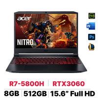  Laptop Gaming Acer Nitro 5 AN515-45-R86D NH.QBCSV.005 - Cũ Đẹp 