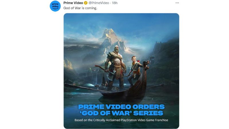 game God of War được chuyển thể thành phim truyền hình