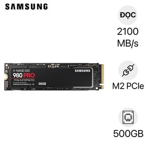  Ổ cứng SSD Samsung 980 Pro PCIe Nvme 4.0 x 4 500GB 