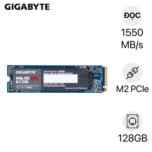  Ổ cứng SSD Gigabyte 128GB M2 PCIe 