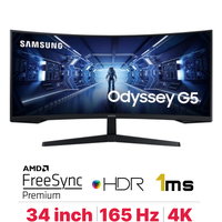  Màn hình Samsung Gaming Odyssey G5 LC34G55TWWEXXV 34 inch 
