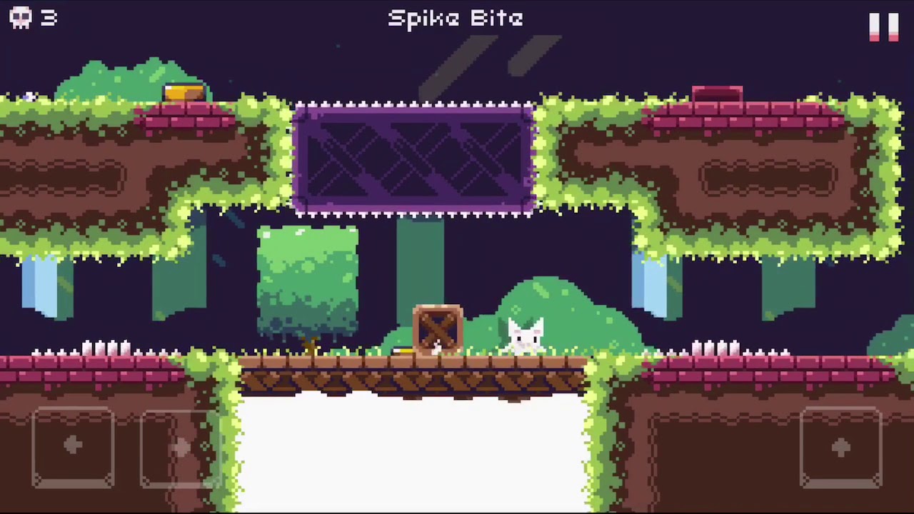 game Cat Bird có phong cách đồ họa pixel dễ thương