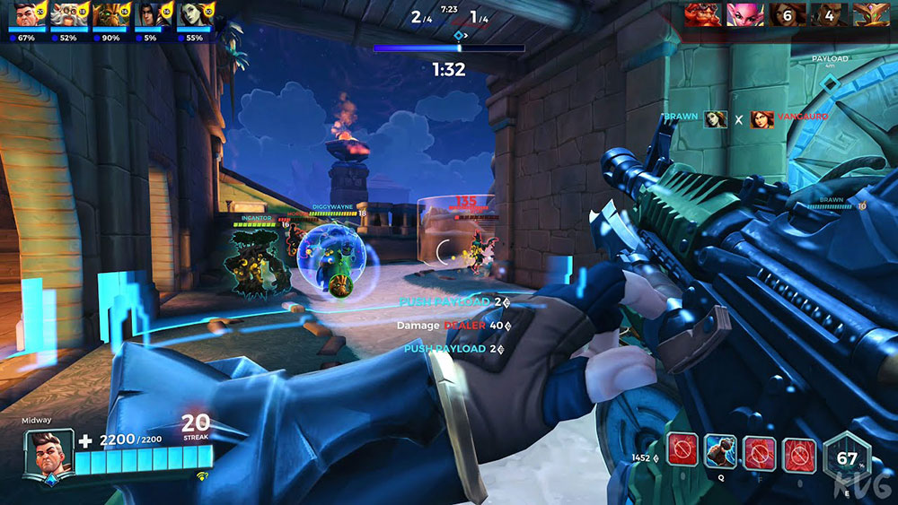 Top game bắn súng đã hấp dẫn lại còn được miễn phí trên Steam: Paladins gameplay