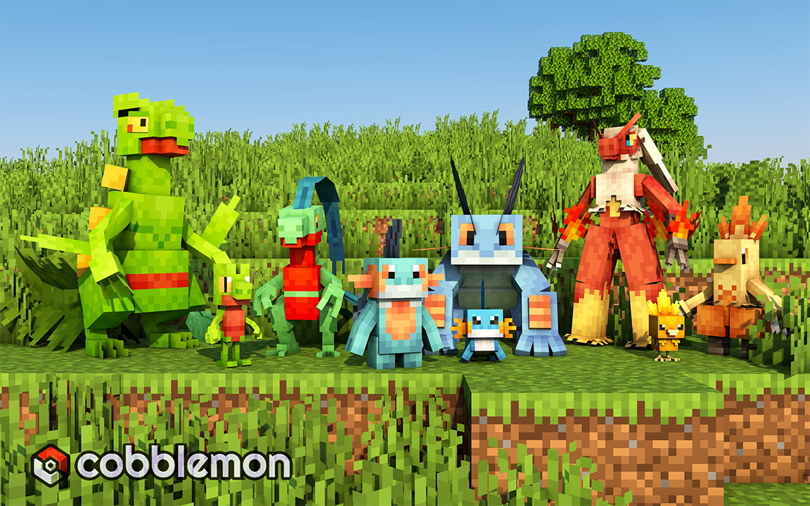 Chơi Pokémon "đúng nghĩa" trong Minecraft thông qua bản mod Cobblemon