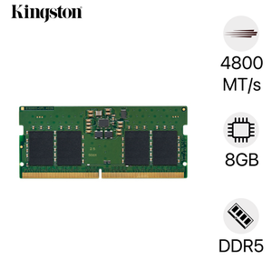 Ram Laptop Kingston 8GB 4800MT/s DDR5 KVR48S40BS6-8  