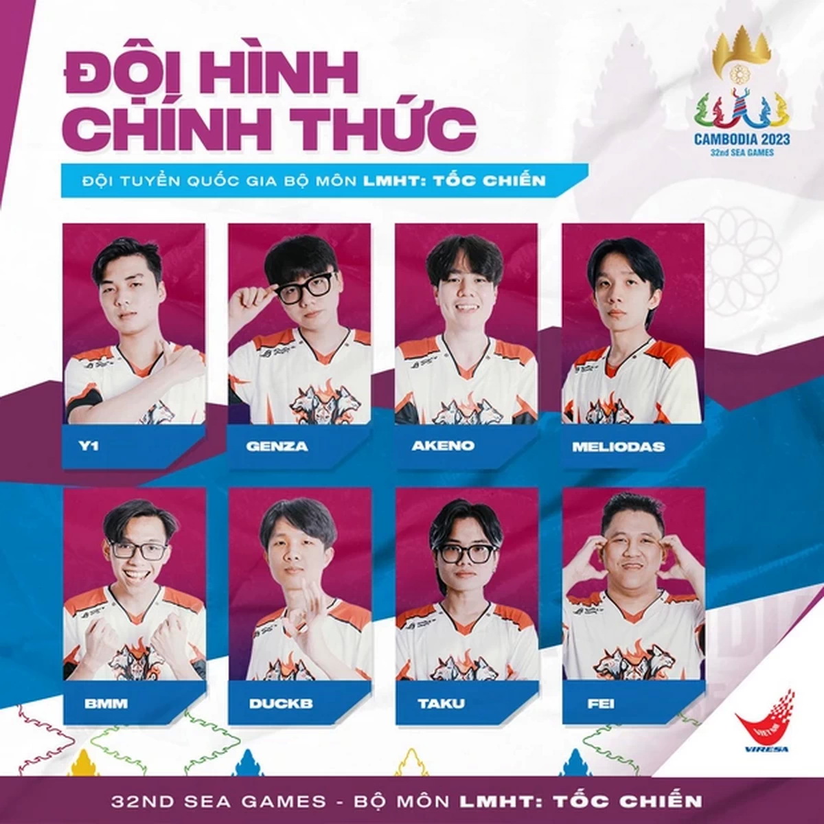 Những môn eSports nào sẽ đem huy chương về cho Việt Nam tại SEA Games 32?